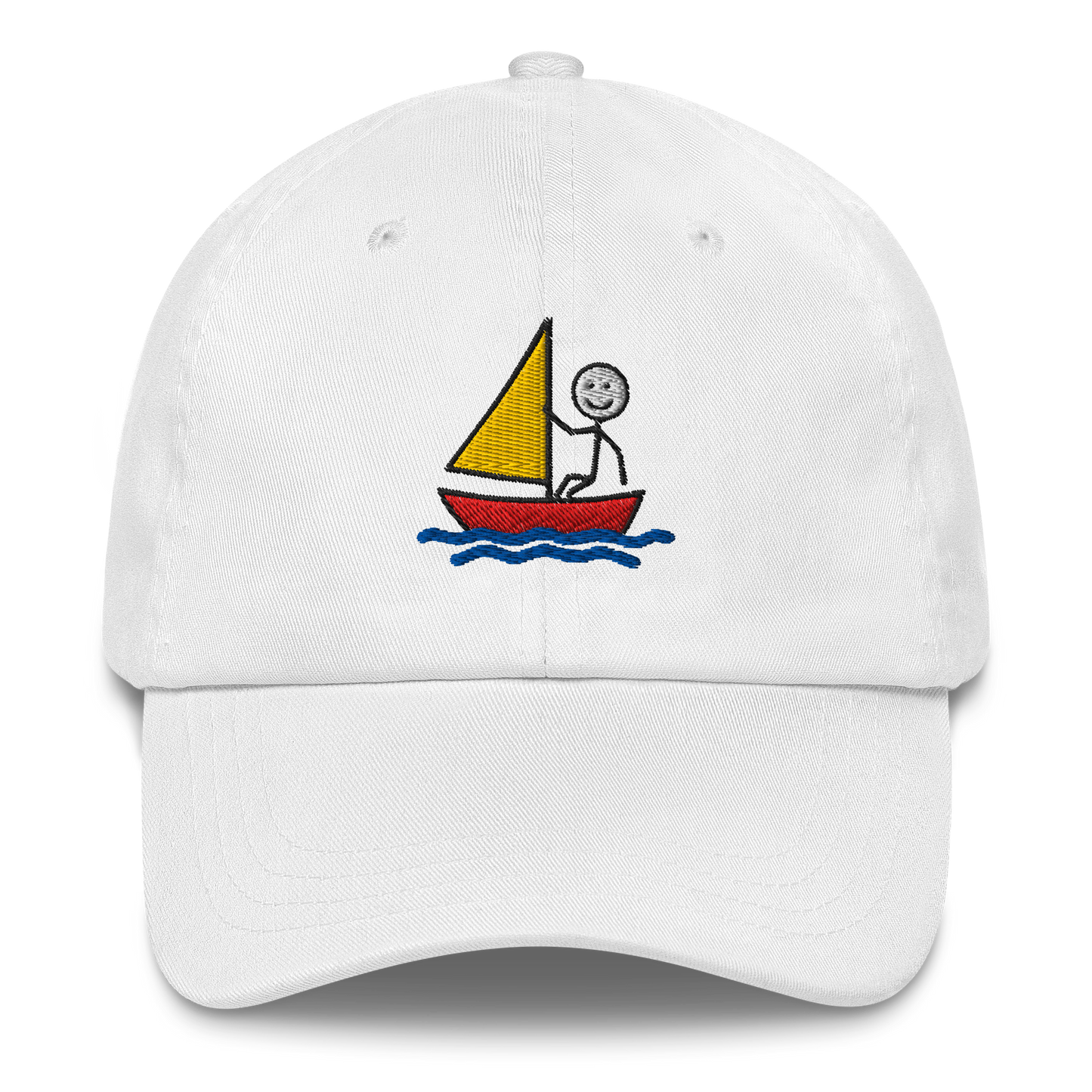 I'd Rather Be Sailing Dad Hat / Ball Cap