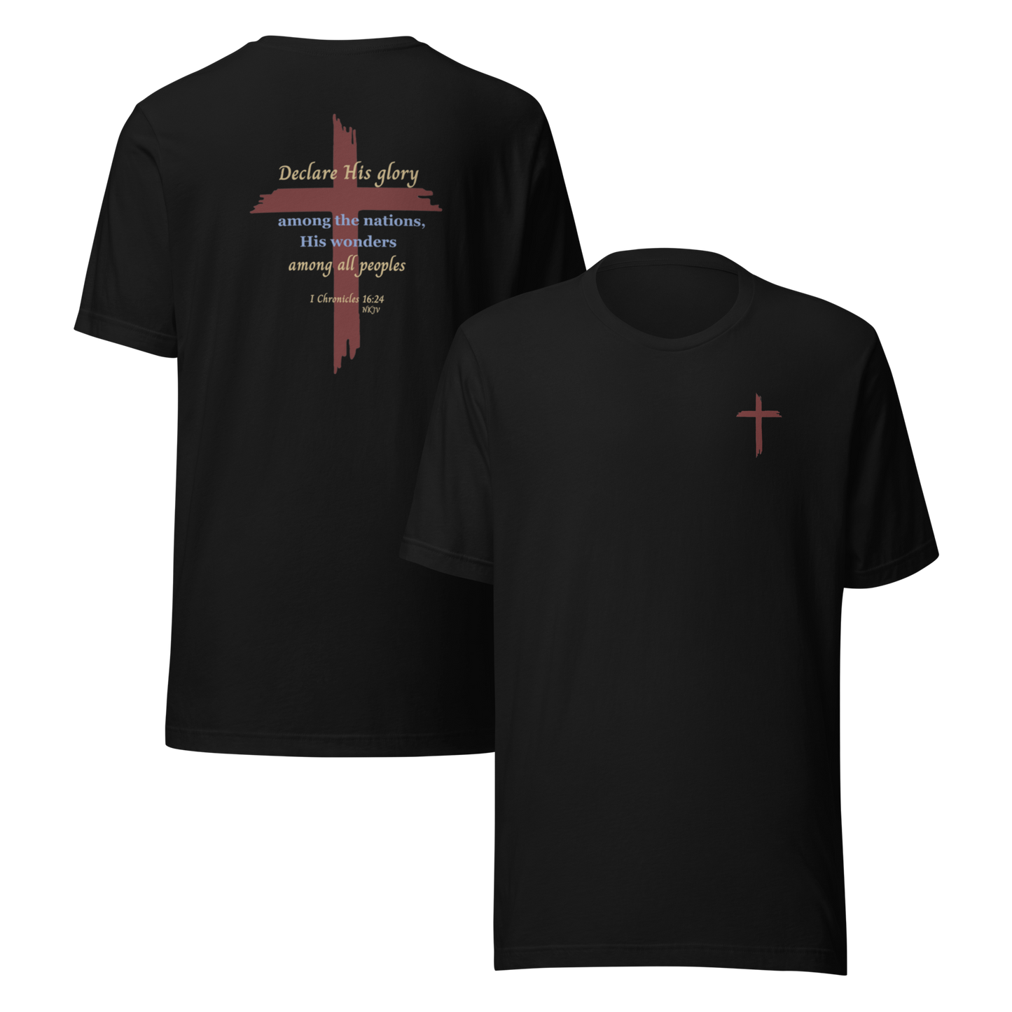 Declare His Glory Unisex Christian T-Shirt