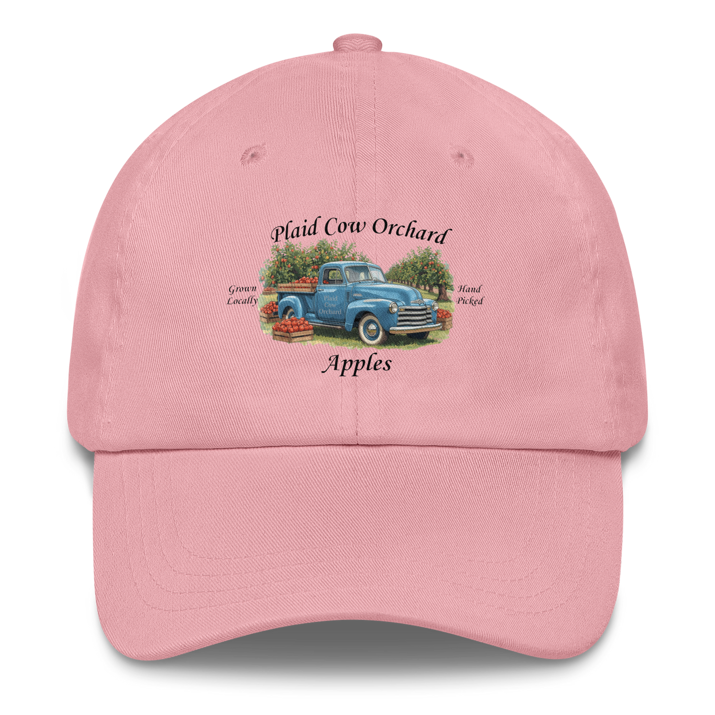 Plaid Cow Orchard Ball Cap