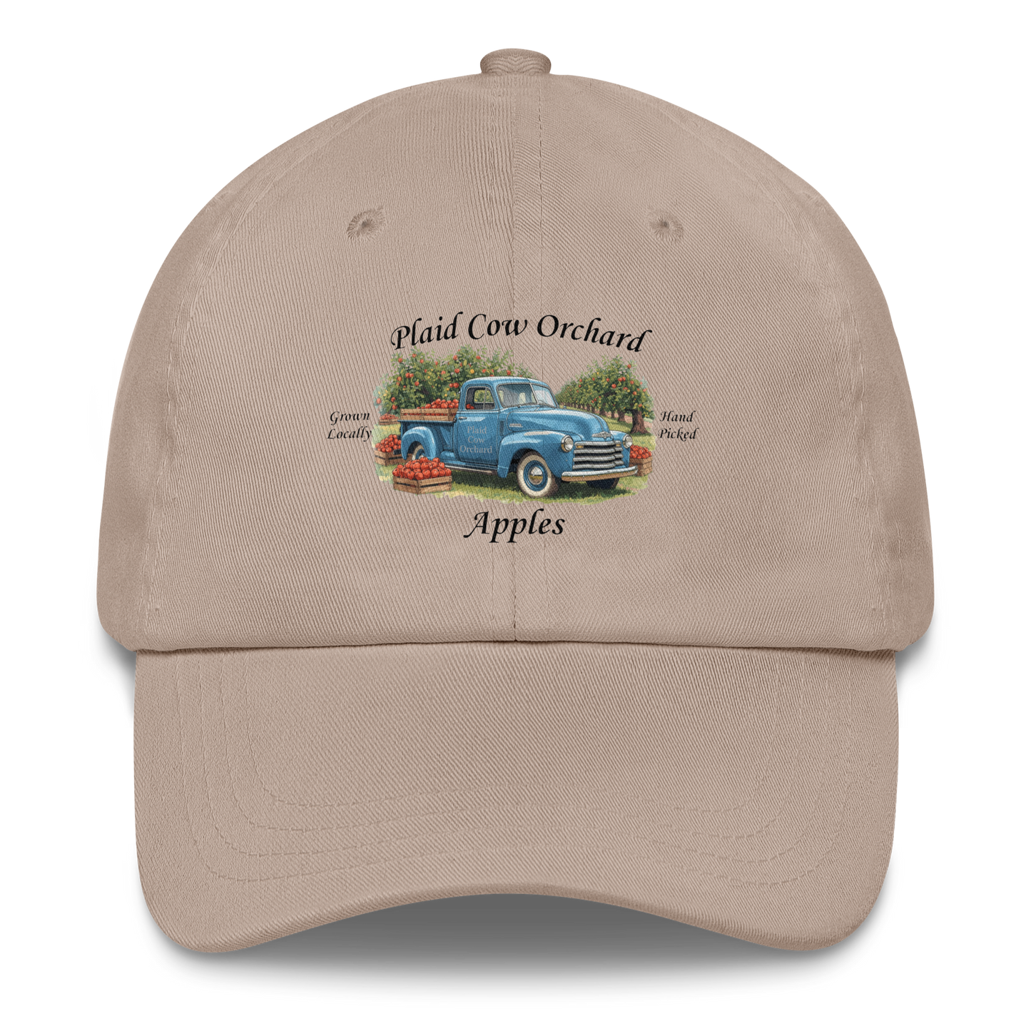 Plaid Cow Orchard Ball Cap