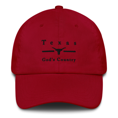 Texas - God's Country Ball Cap