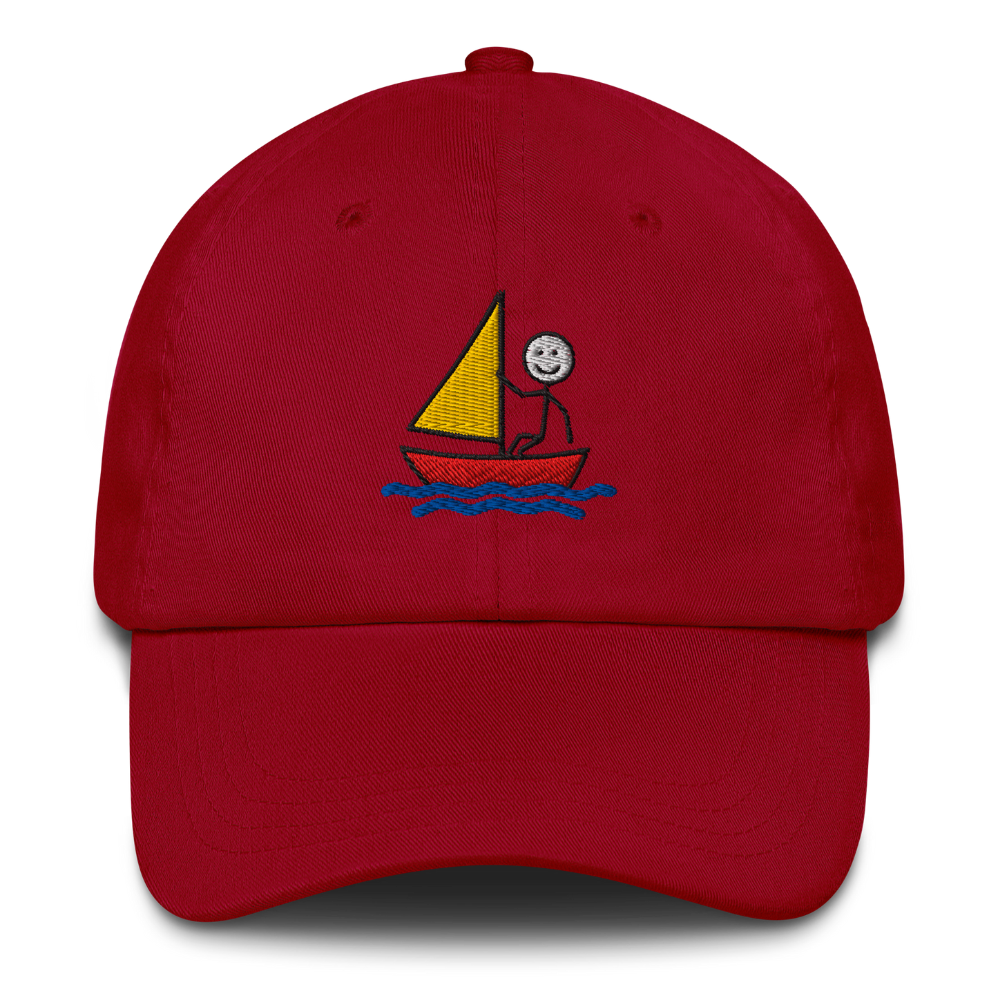I'd Rather Be Sailing Dad Hat / Ball Cap