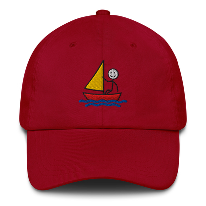 I'd Rather Be Sailing Dad Hat / Ball Cap