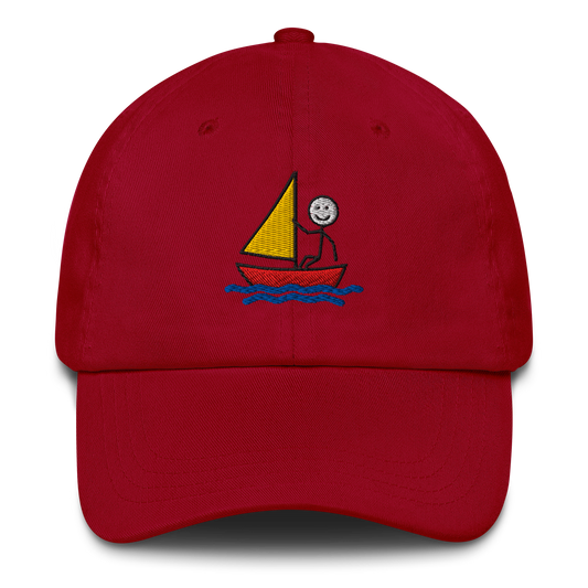 I'd Rather Be Sailing Dad Hat / Ball Cap