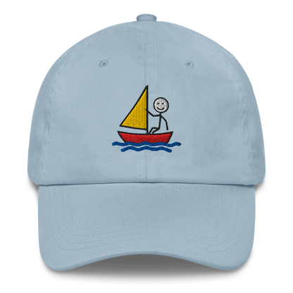 I'd Rather Be Sailing Dad Hat / Ball Cap