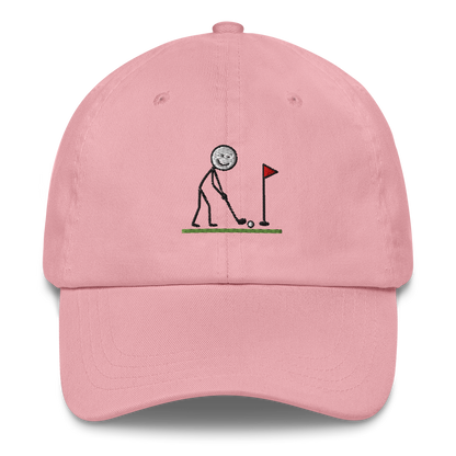 I'd Rather Be Golfing 6-Panel Cotton Chino Twill Cap