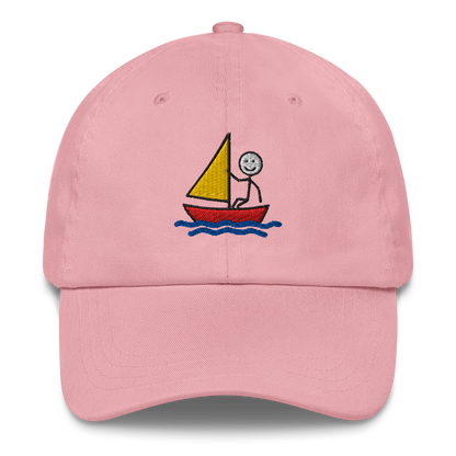 I'd Rather Be Sailing Dad Hat / Ball Cap