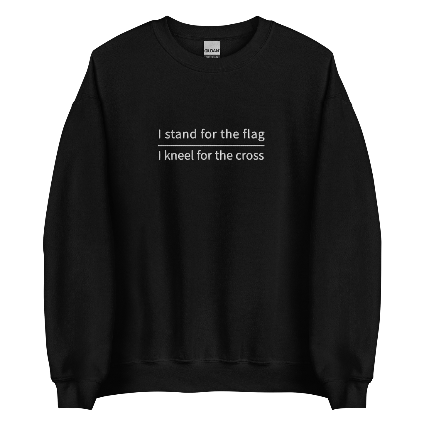Stand for the Flag Kneel for the Cross Unisex Sweatshirt