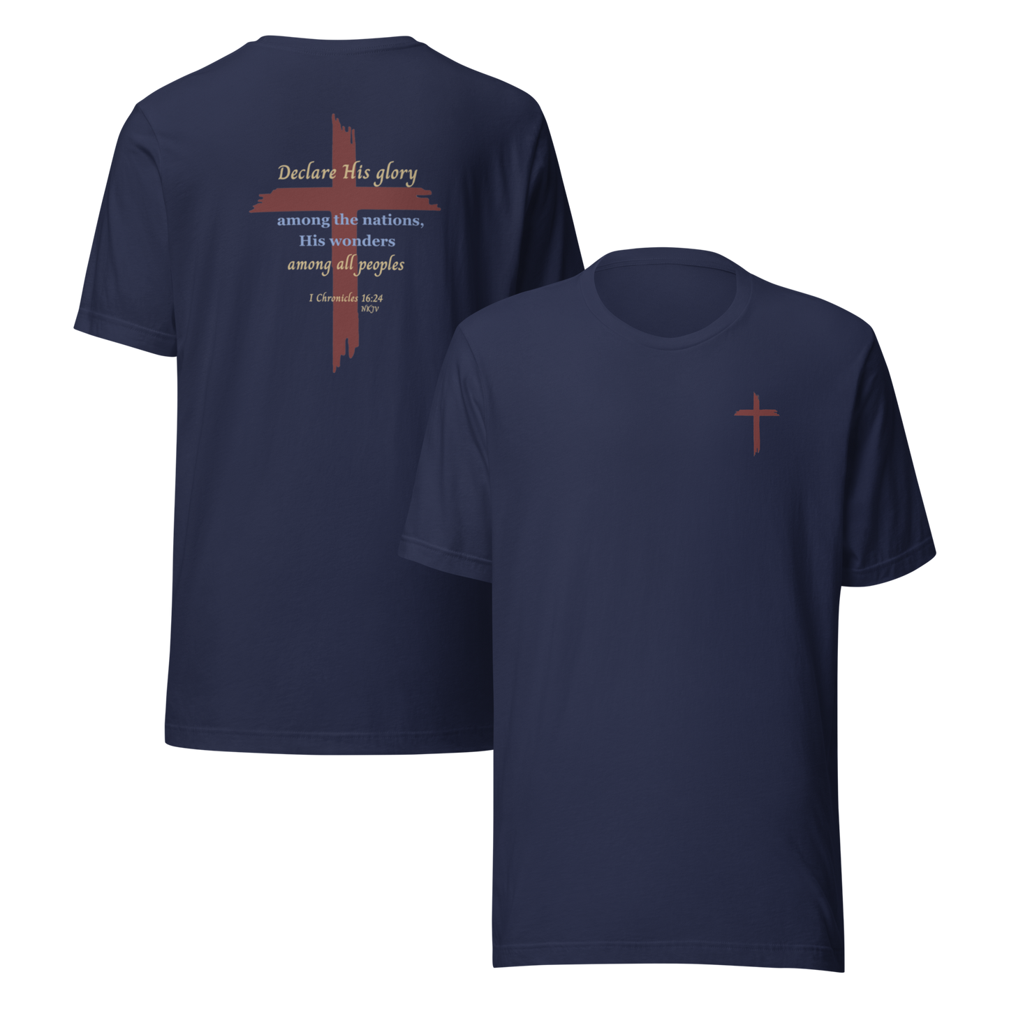 Declare His Glory Unisex Christian T-Shirt